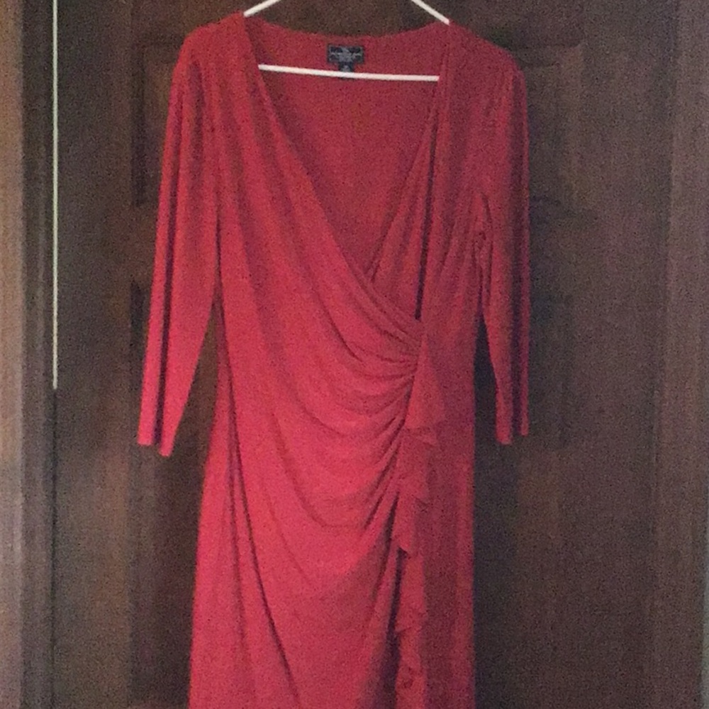 Ladies red dress